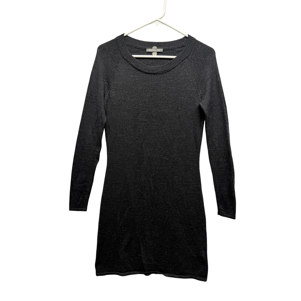 Smartwool Womens Gray Merino Wool Long Sleeve Knit Sweater Dress Size S